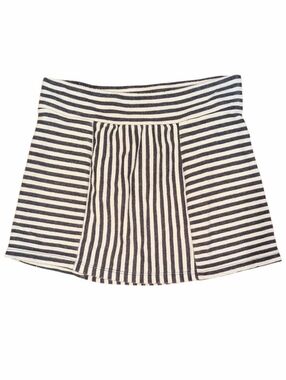 4/$25 Striped French Terry Pull-on Skirt